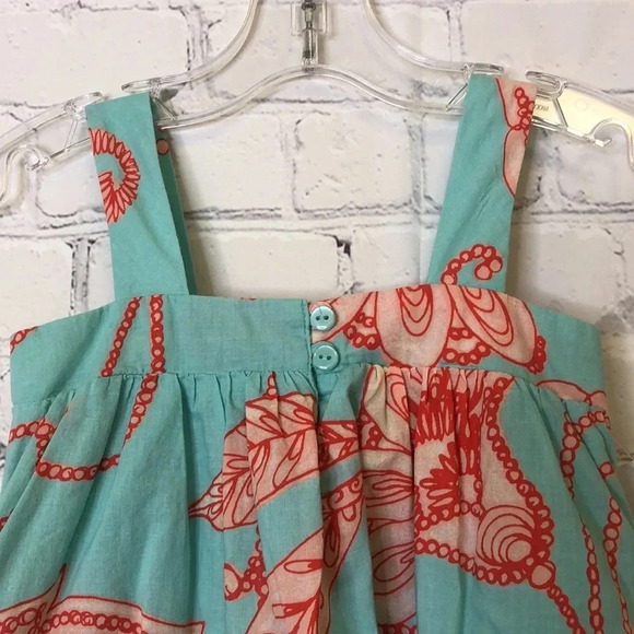 Girls Baby Gap Blue Summer Dress 18-24M - Picture 6 of 7